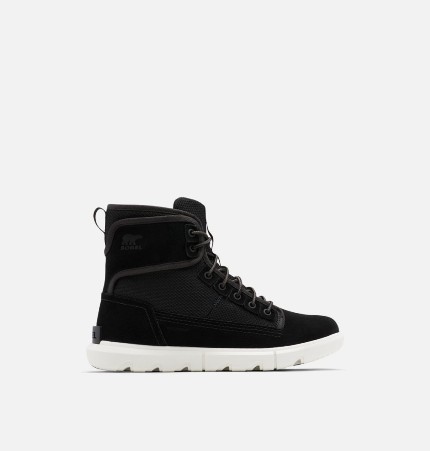 Black-Sea Salt Sorel Ireland Men's Explorer Mission Trainer