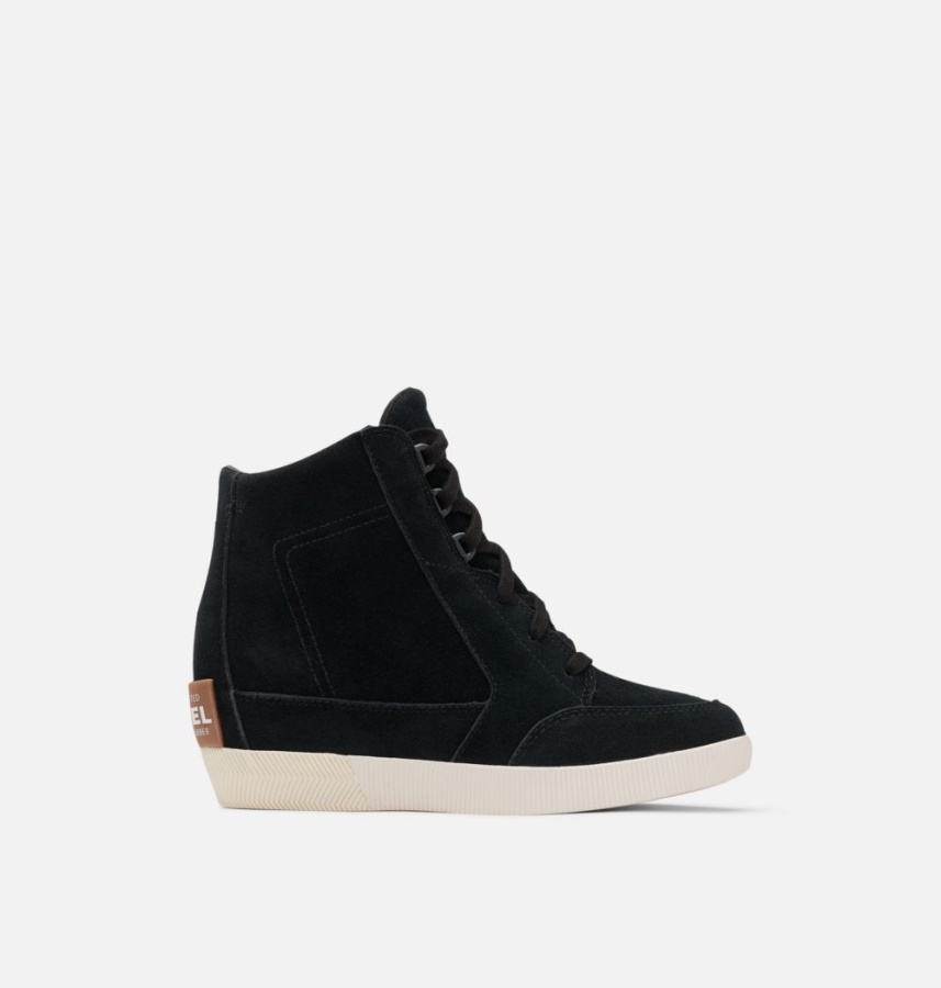 Black-Sea Salt Sorel Ireland Women's Out 'N About Wedge Bootie